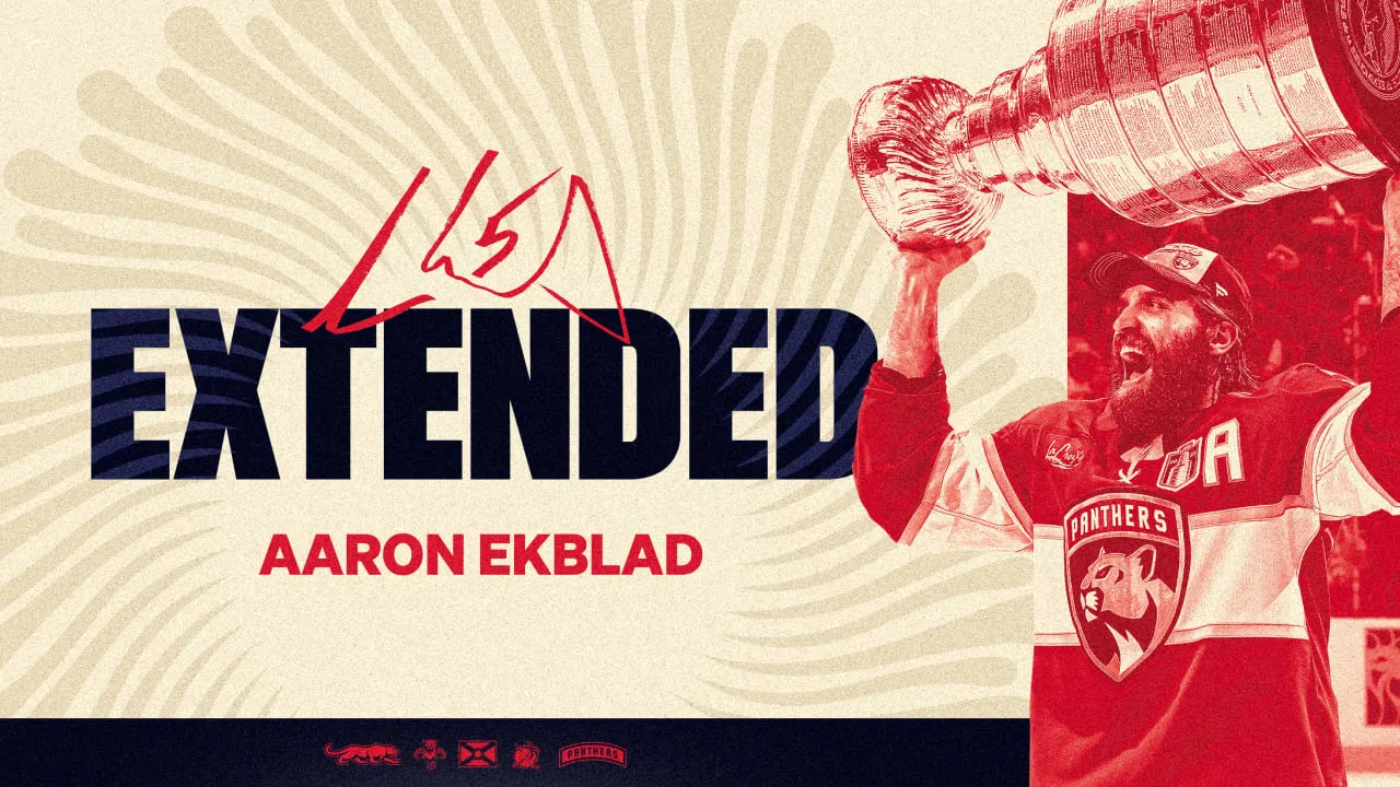 Florida Panthers Setuju Kontrak Aaron Ekblad.
