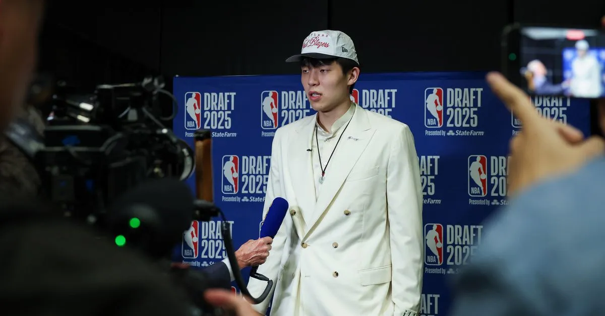 Blazer Memilih Hansen Yang dengan Pilihan ke-16