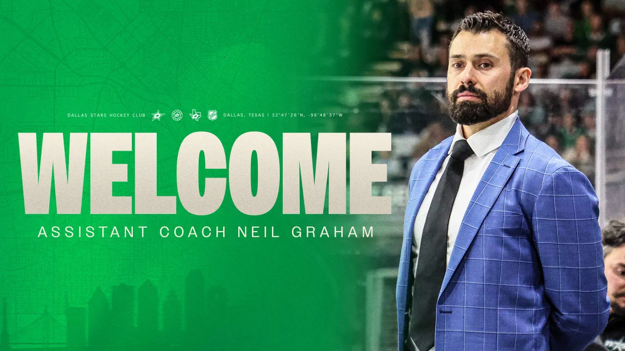 Dallas Stars Menunjuk Neil Graham Sebagai Asisten Pelatih